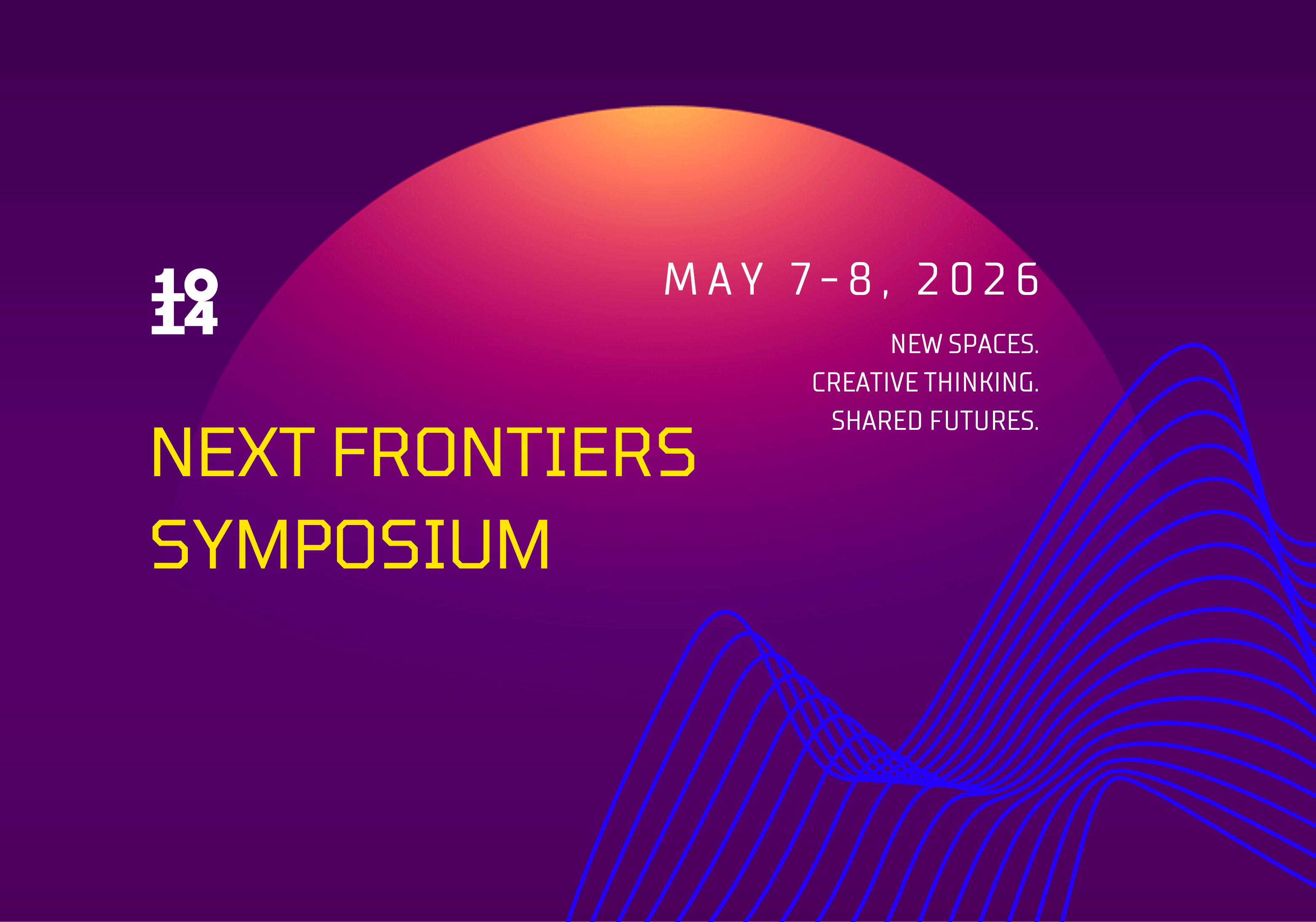 Announcing 1014's Next Frontiers Symposium